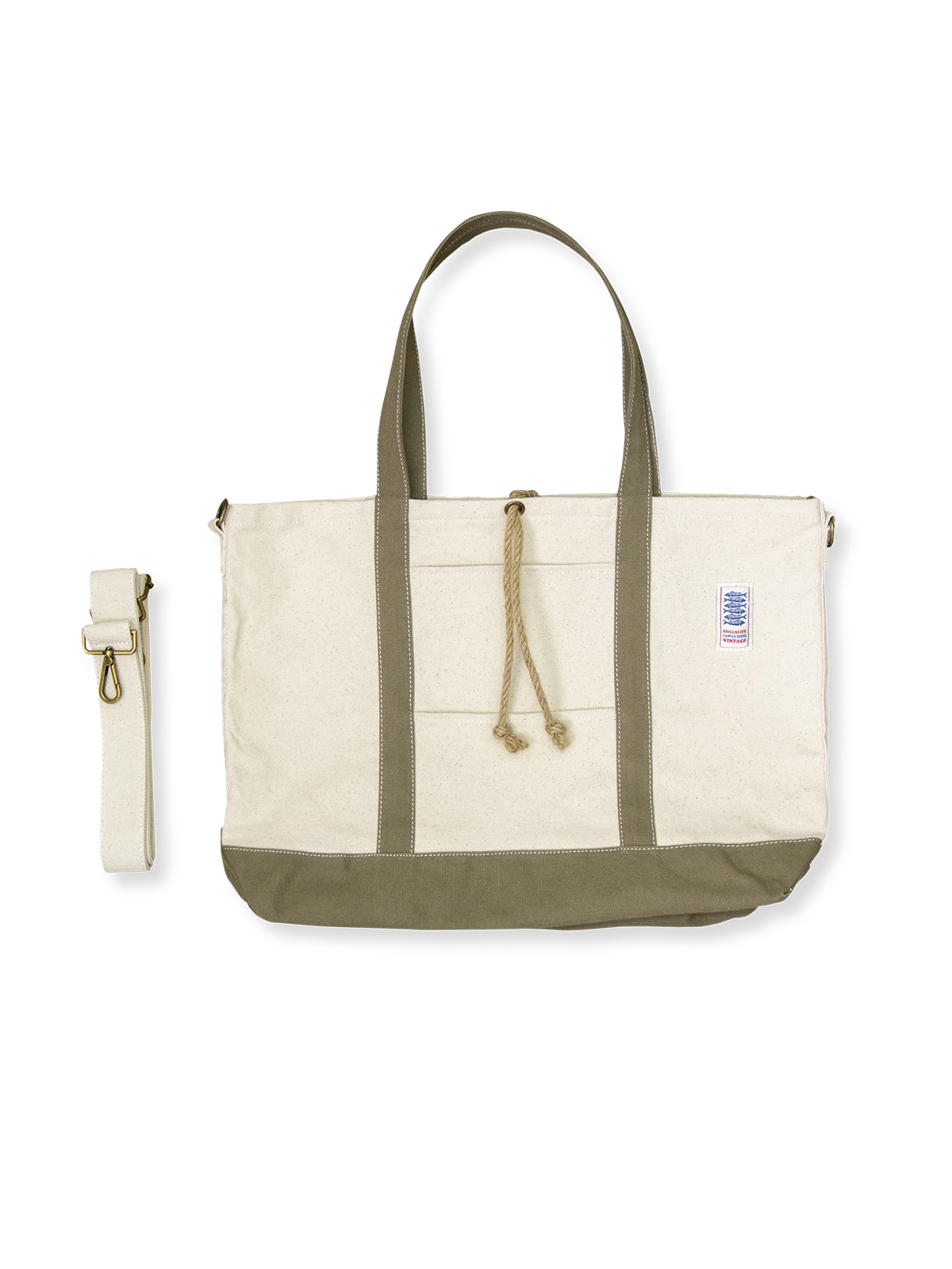 2 way オリジナル帆布トートバッグ