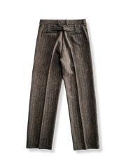 ウールストレートレッグパンツ