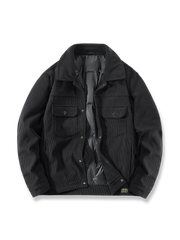 コーデュロイ ダウン ジャケット