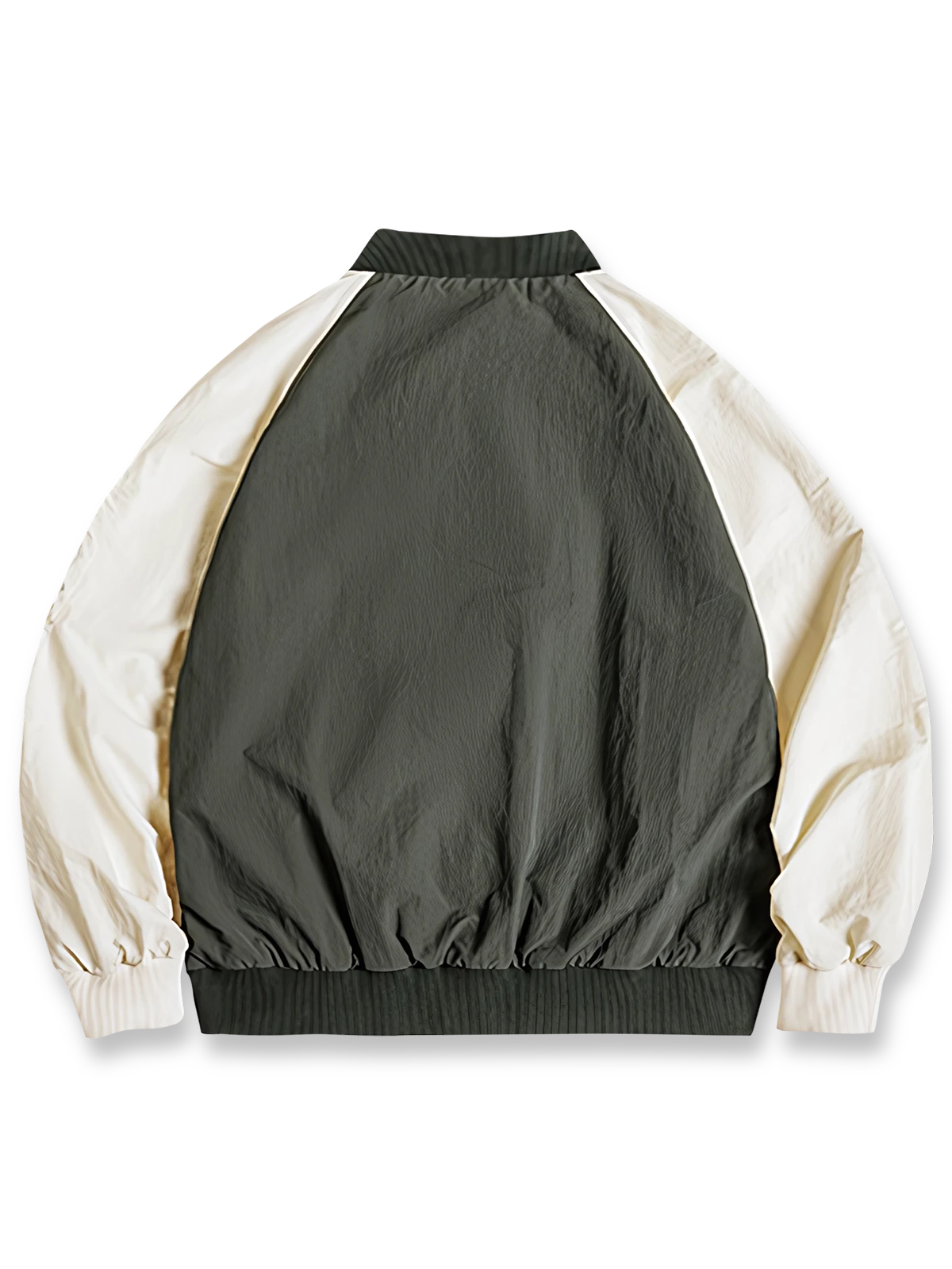 ヴィンテージカラーブロックMA-1フライトジャケット正面ビュー  