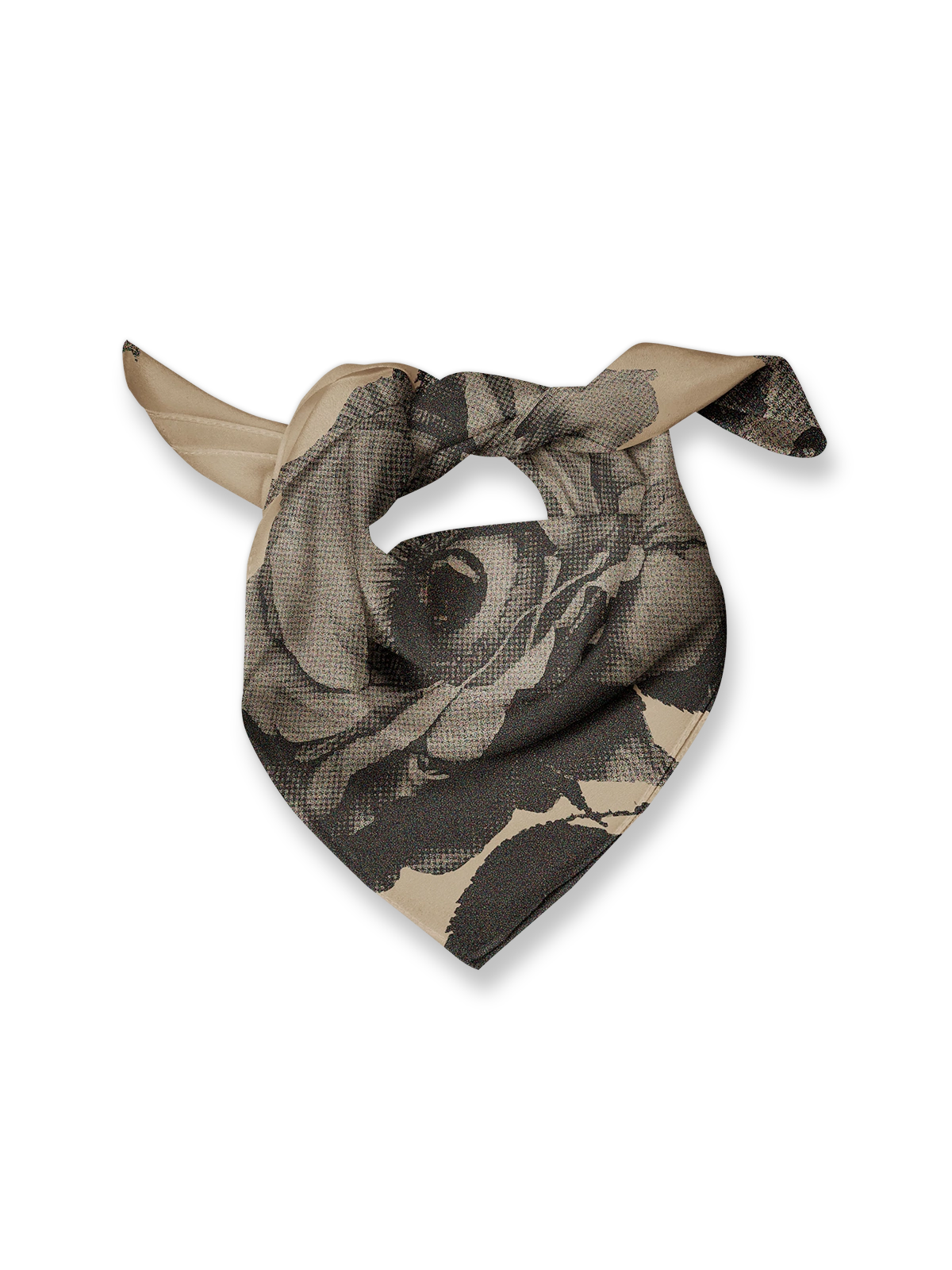  ヴィンテージペイズリー柄バンダナの全体像