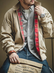 定番のハーリントンジャケット