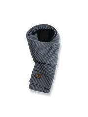 混合織ニットマフラー