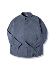 星空柄 無地 襟付きシャツ