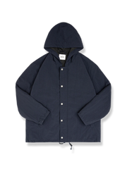 ネイビーフード付き 中綿ジャケット