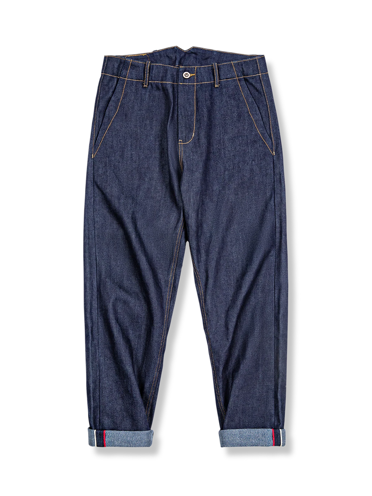 「ソルト＆ペッパー」赤耳 デニム パンツ