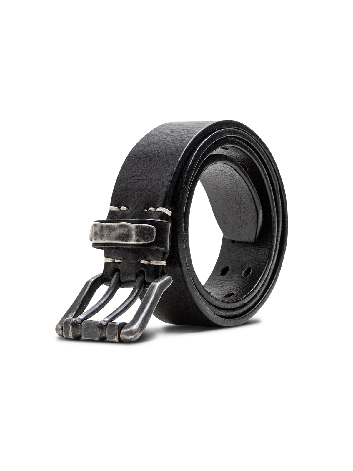 1940 ミリタリー ダブルピントップ 牛革ベルト