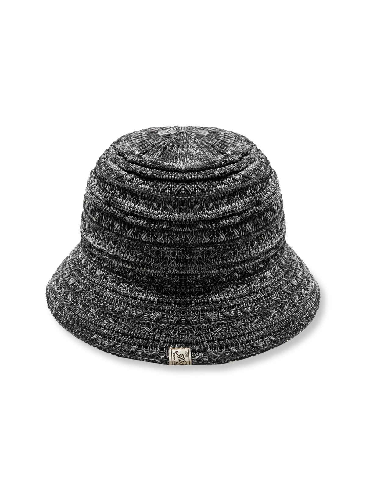 立体織り ニットバケットハット