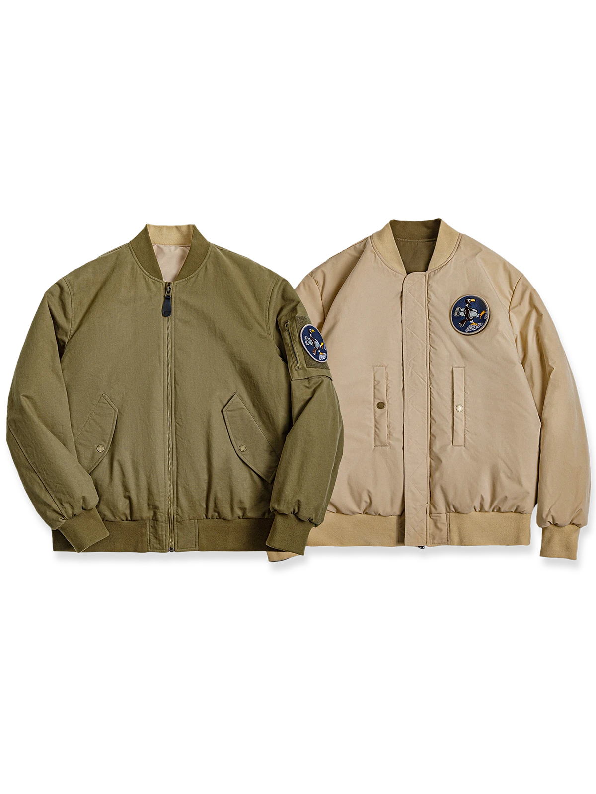 中綿 MA-1 フライトジャケット