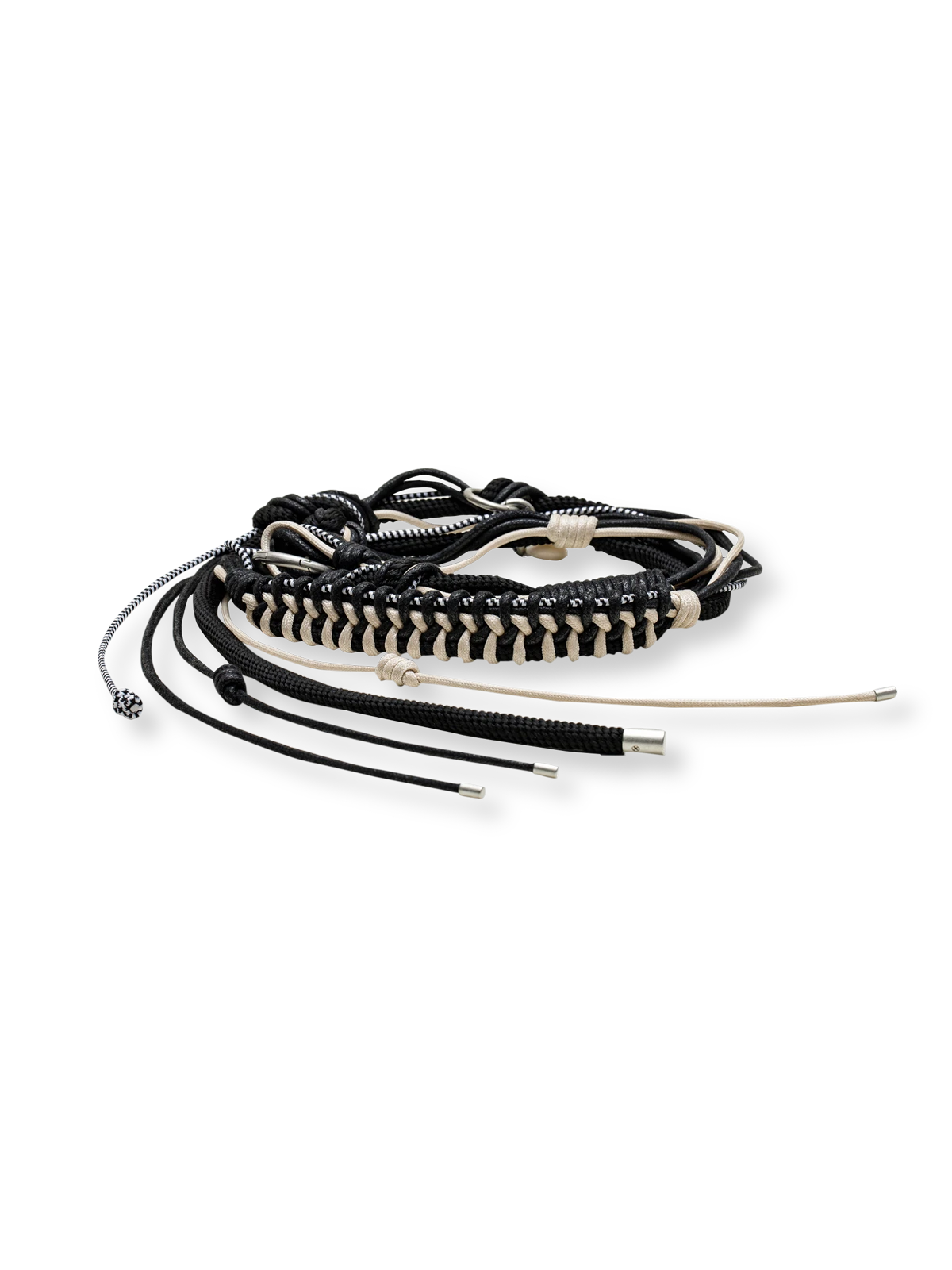 マルチファンクション  編み込みベルト