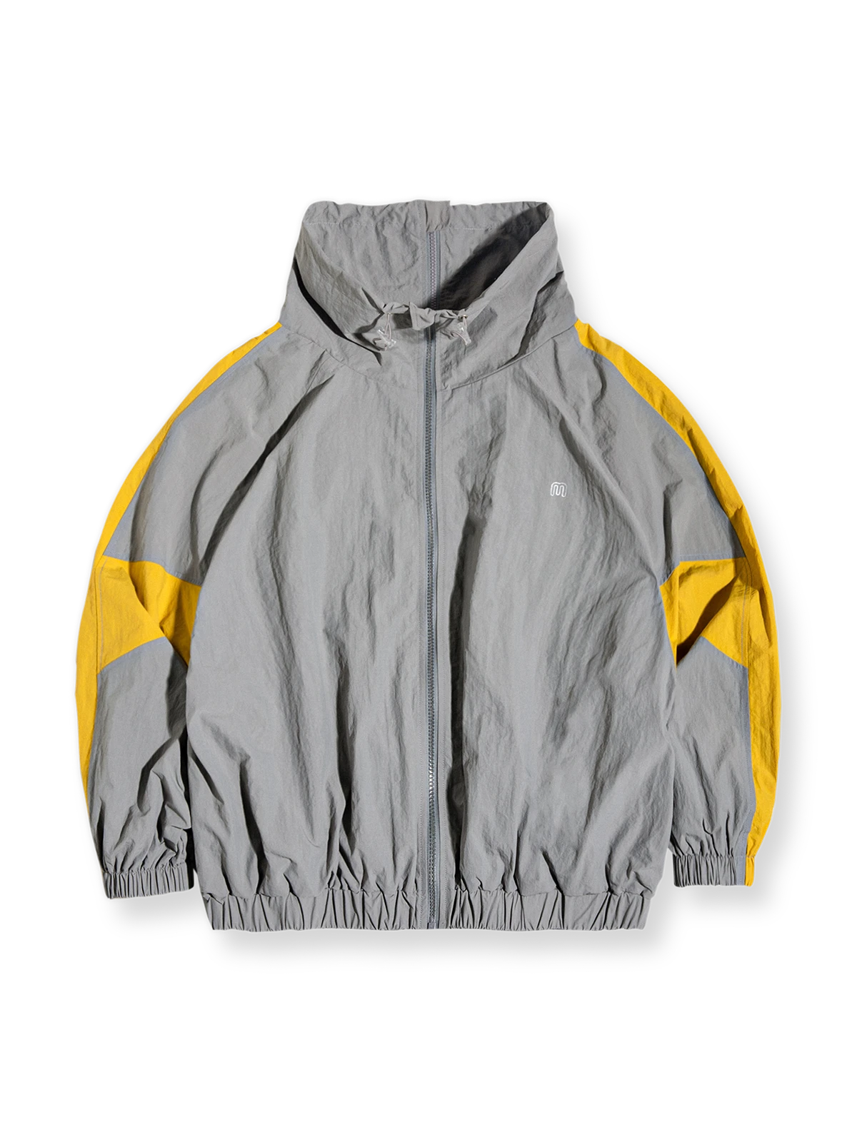 ダブルファスナーデザイン 配色切替 ジャケット