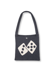 ニット ショルダーバッグ