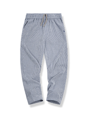 グレーブルーストライプスラックス