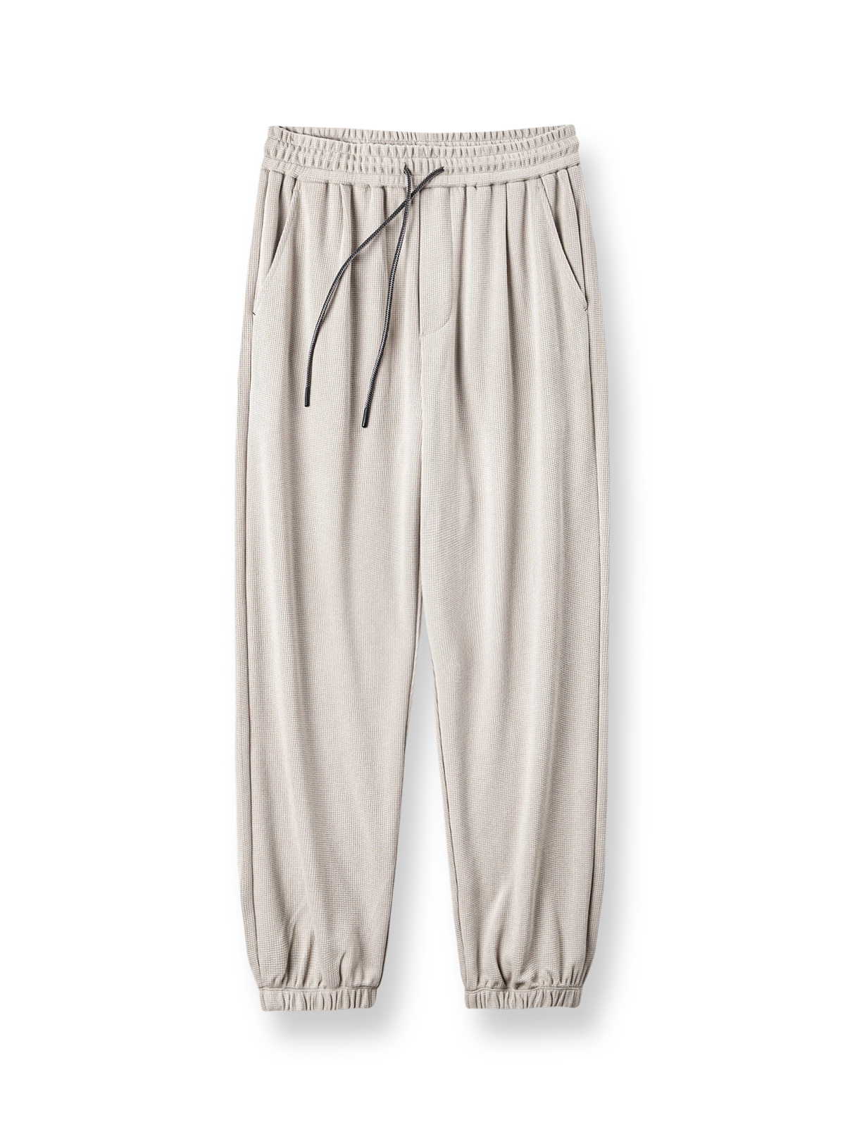 ワッフル柄 モダールスウェットパンツ
