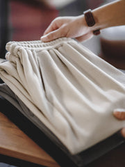 ワッフル柄 モダールスウェットパンツ