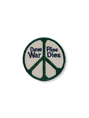 詳細画像：ベルクロの刺繍と洗い加工ディテール図