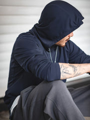 速乾通気性 無地パーカー