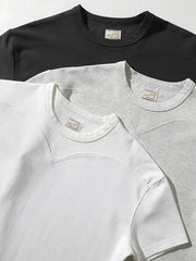 230gコットンナイロン混紡立体カットソー