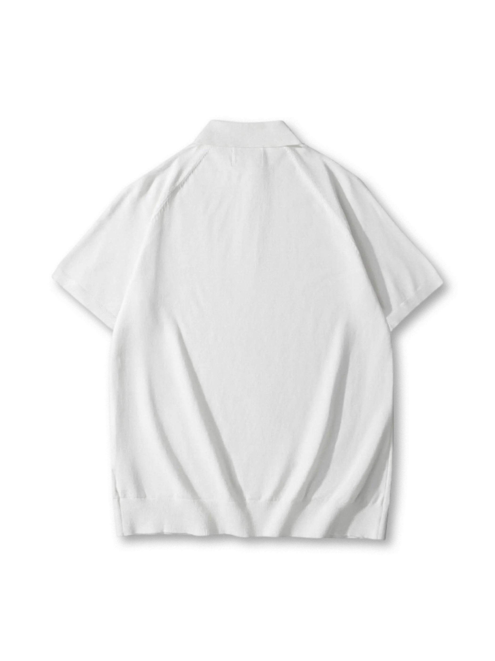 イタリアンニットアイスシルクポロ前面全体