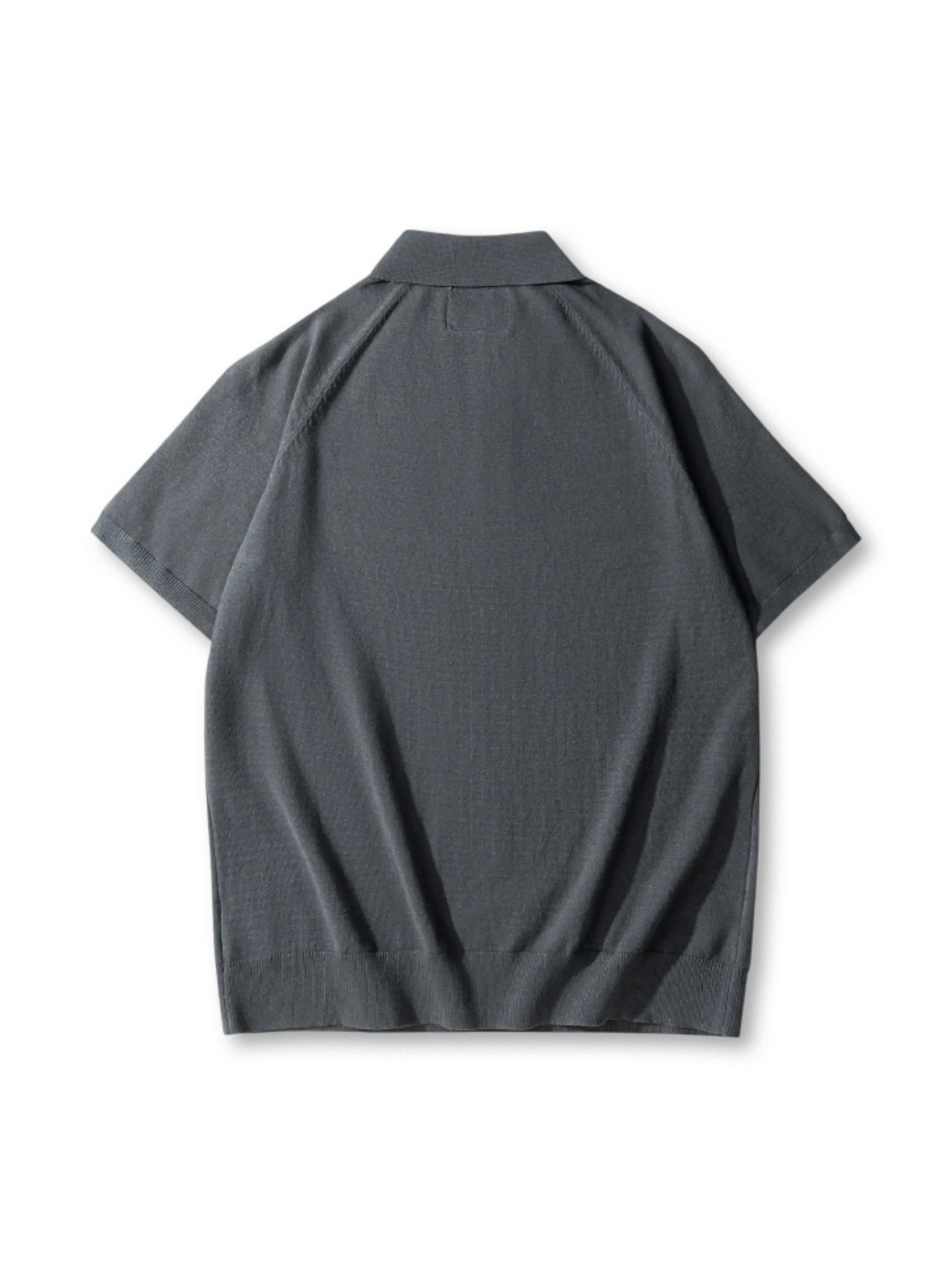 イタリアンニットアイスシルクポロ前面全体