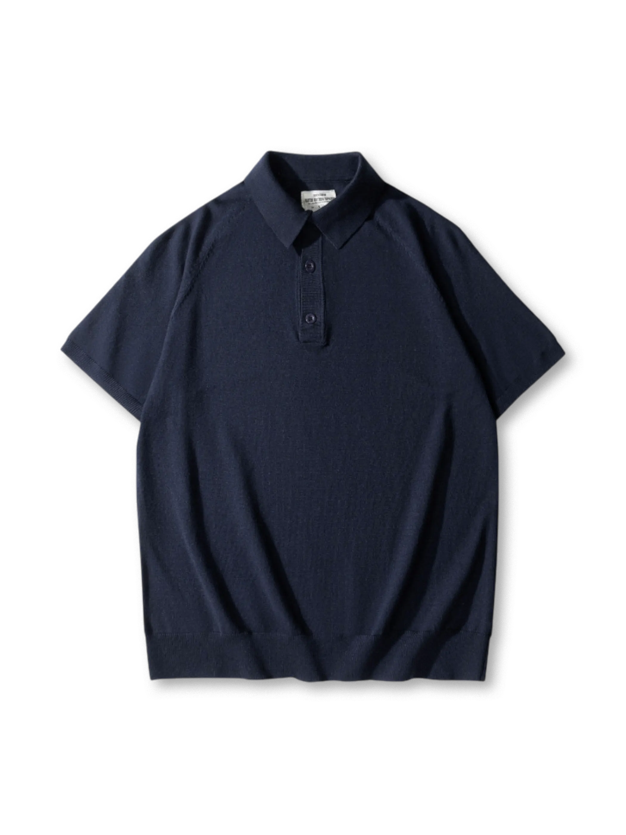 イタリアンニットアイスシルクポロ前面全体