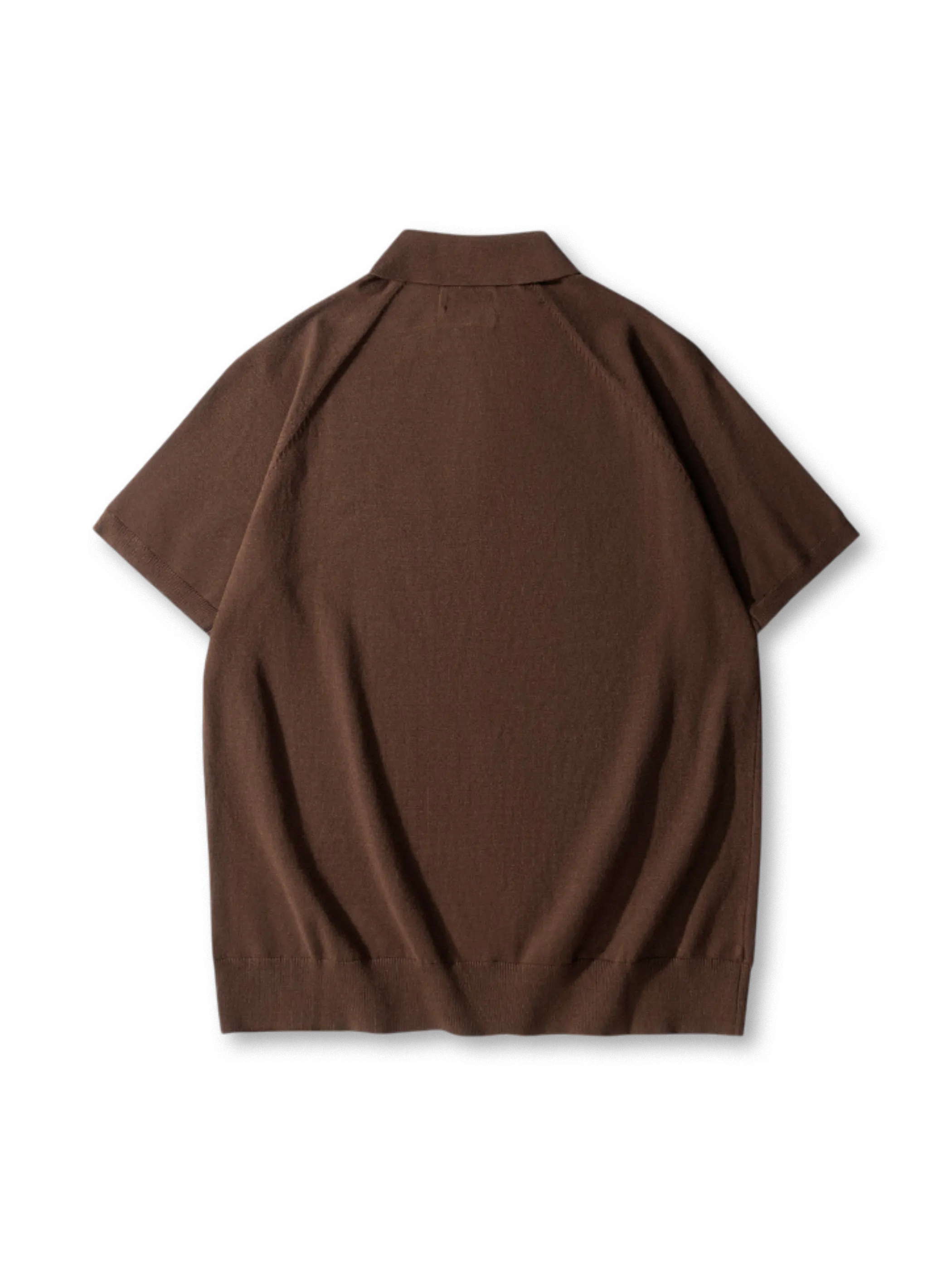 イタリアンニットアイスシルクポロ前面全体