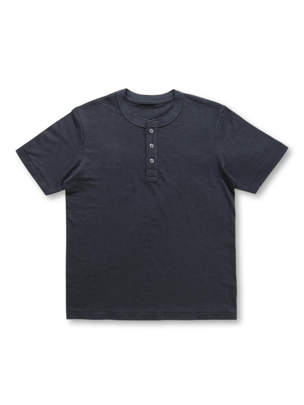  チューブラーヘンリーネックTシャツ全体
