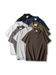 各色クラシックイタリアンポロシャツ並び
