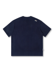 ポケットにたたずむナマケモノ刺繍Tシャツ