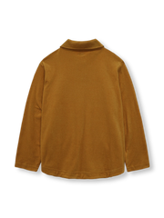 コットンタオル 丸襟 プルオーバー