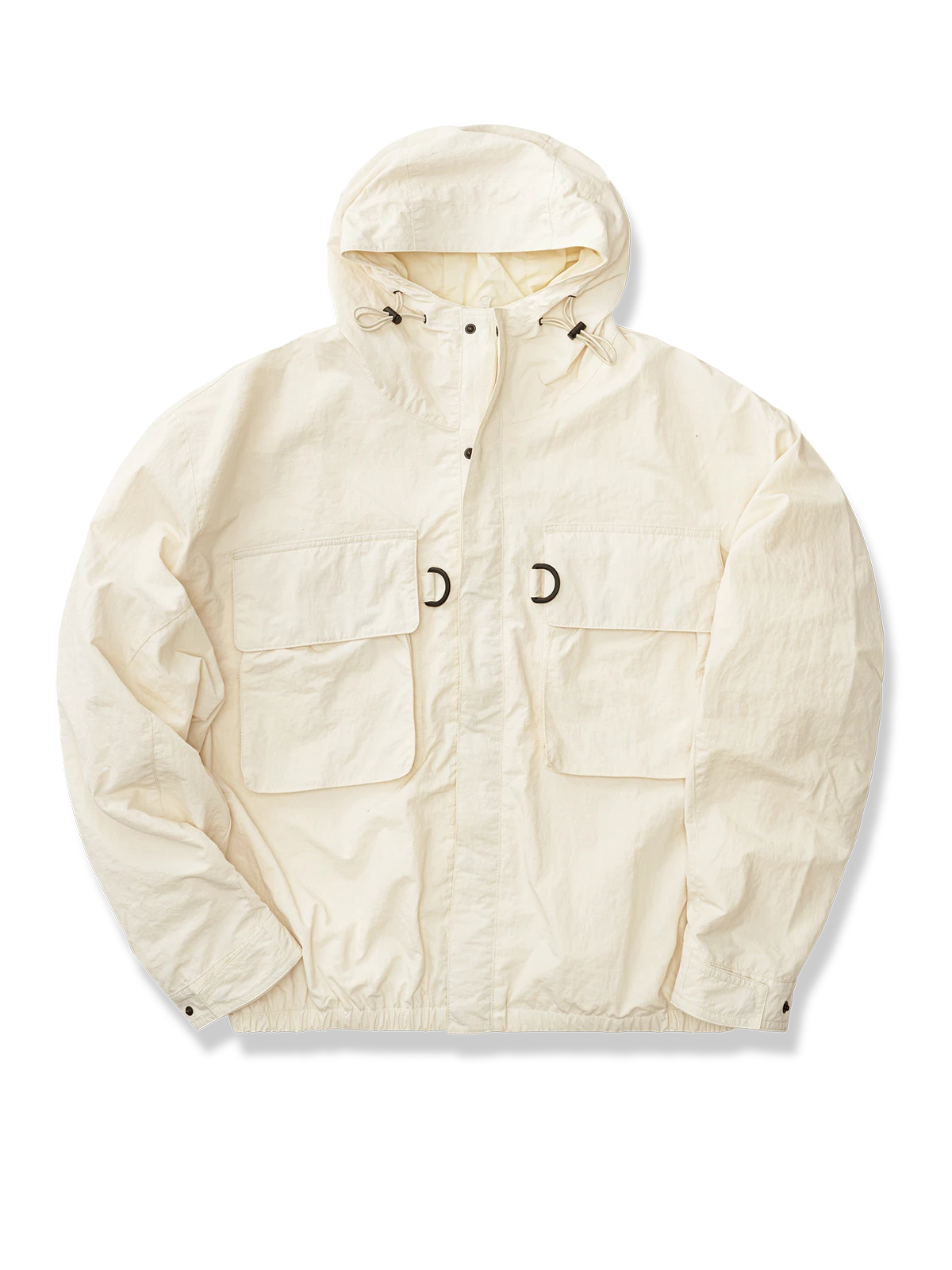 フード付き 防風ジャケット