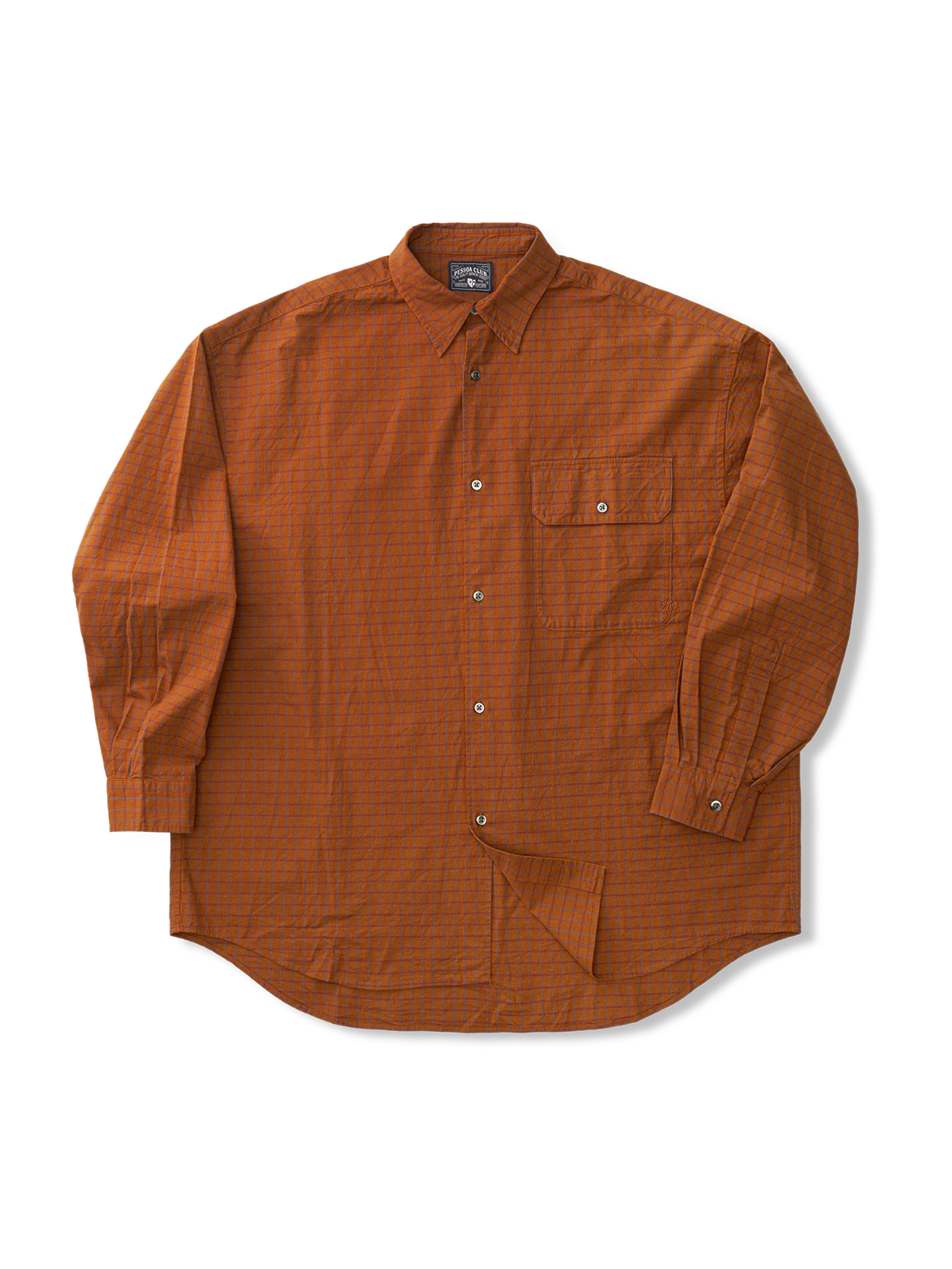 レッド チェック柄 シャツ