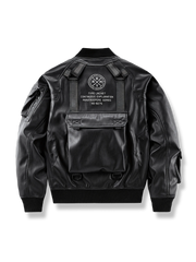 マルチポケット レザージャケット