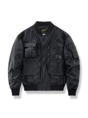 機能性 マルチポケット フライトジャケット