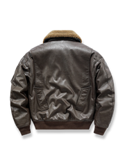 ターンダウンカラー レザージャケット