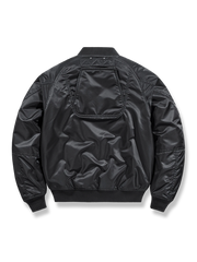 隠しファスナー パイロットジャケット