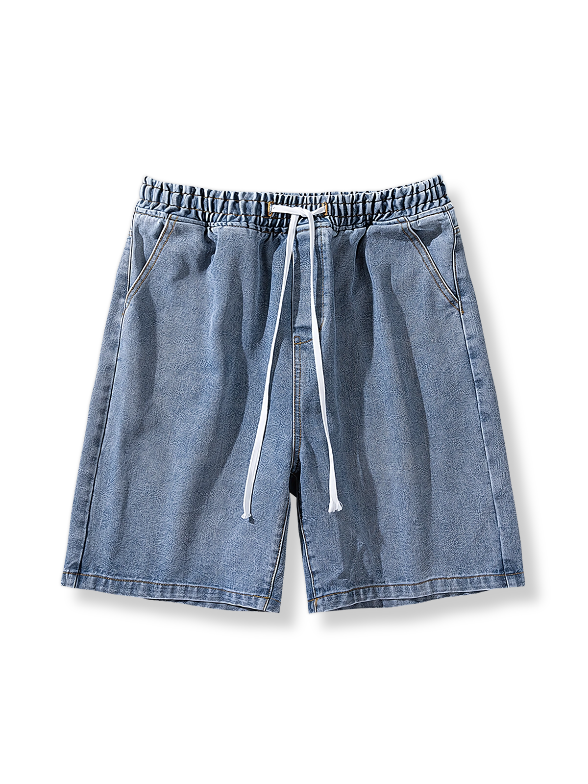  ヴィンテージウォッシュデニムショートパンツの全貌