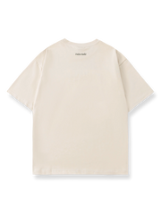 ヤシの木プリントオーバーサイズTシャツの正面図