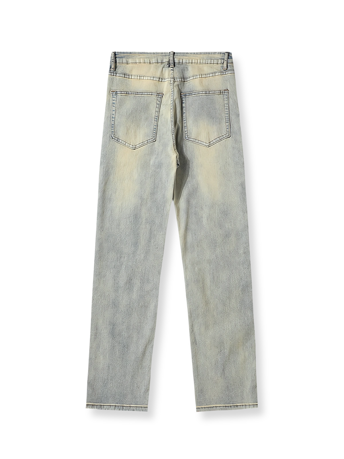 ヴィンテージストレートジーンズ全体図
