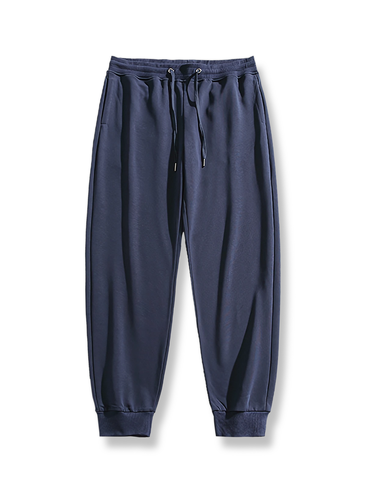 無地3色 裾絞りスウェットパンツ