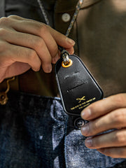 ネックストラップ レザーメガネホルダー