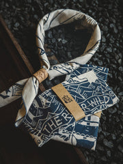 航海船柄 スカーフ