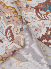 エスニック調総柄 アロハシャツ