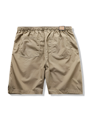 グリッド模様 ドローコード付き ショートパンツ