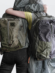 パッチワーク キャンバス リュックサック