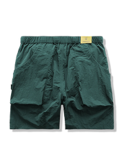 ジッパー付き 大型ポケット ショートパンツ