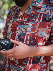 敦煌の九色鹿 半袖シャツ