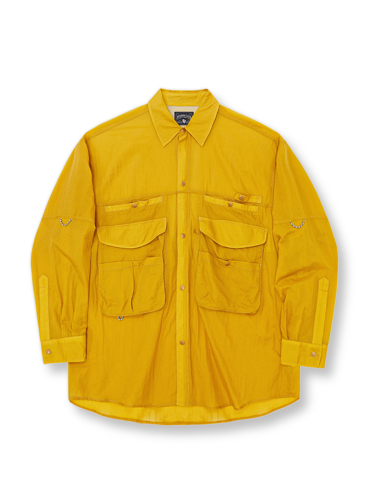 7色展開 ナイロン UVカットシャツ