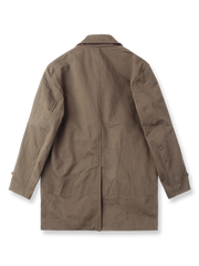 バルマーケン コーデュロイ シングル トレンチコート