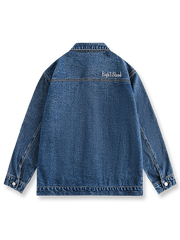 2色 立体ポケット デニムジャケット